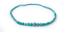 Charger l'image dans la galerie, Collier d'Energie Positive en Howlite Turquoise - D1377 -
