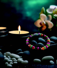 Charger l'image dans la galerie, Bracelet de Bien Etre en Cristal Multicolore KRISTAL - A1405 -