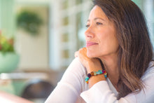 Charger l'image dans la galerie, Bracelet Joie de Vivre en Agate multicolore - A1445 -