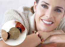 Charger l'image dans la galerie, Bracelet Fleur de Lotus en Jade - A1625 -