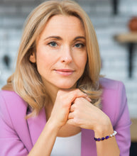 Charger l'image dans la galerie, Bracelet d'Equilibre Vital Perles d'Eau Douce et Pierres Naturelles Améthyste - A1751 -