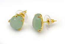 Charger l'image dans la galerie, Boucles d'Oreilles Goutte d'Eau en Pierres Naturelles - Proposé en 3 couleurs -
