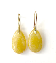 Charger l'image dans la galerie, Boucles d'oreilles MARGUERITE – Citrine naturelle et plaqué or 18K - B2252 -