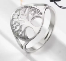 Charger l'image dans la galerie, Bagues Arbre de Vie- Proposé en doré ou en argenté