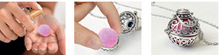 Charger l'image dans la galerie, Pendentif d'aromathérapie Arabesques & Strass - D1918 -