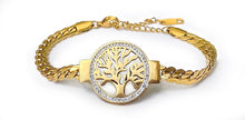 Charger l'image dans la galerie, Bracelet Arbre de Vie & Strass - A1780 -