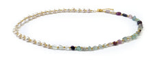 Charger l'image dans la galerie, Collier d'Equilibre Vital Perles d'Eau Douce et Pierres Naturelles Fluorite - D1361 -