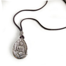 Charger l'image dans la galerie, Pendentif Bouddha Lotus - D1376 -