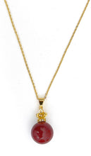 Charger l'image dans la galerie, Pendentif Abondance Royale en Cinabre - D2080