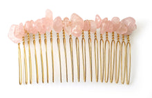 Charger l'image dans la galerie, PEIGNES A CHEVEUX - 8 pierres naturelles proposées -
