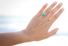 Charger l'image dans la galerie, Bague de Protection Strass et Pierre Naturelle - Proposé en 7 pierres de couleurs différentes -