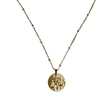 Charger l'image dans la galerie, Le pendentif du Zodiaque Doré - 12 signes -