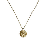 Le pendentif du Zodiaque Doré - 12 signes -