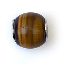 Charger l'image dans la galerie, Perle Charm Oeil de Tigre Marron - R1850 -