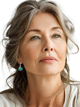 Charger l'image dans la galerie, Boucle d'Oreilles Pendantes Argentées et Pierre Naturelle - Proposé en 6 pierres différentes -