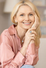 Charger l'image dans la galerie, Boucles d'Oreilles en Argent 925/1000 Trèfle & Strass - B1657 -