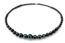 Charger l'image dans la galerie, Collier d'Energie Vitale en Obsidienne Oeil Celeste - D1420 -