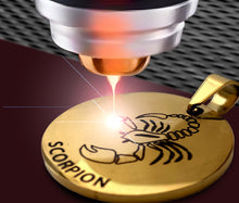 Charger l'image dans la galerie, Le pendentif du Zodiaque Gravé Argenté - 12 signes -