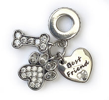 Charger l'image dans la galerie, Pendant Charm Trio Chien - R1839 -