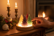 Charger l'image dans la galerie, Sapins pierres naturelles taille réelle Noël