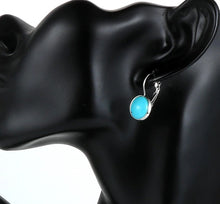 Charger l'image dans la galerie, Boucle d'Oreilles Pendantes en Pierre Naturelle - Proposé en 7 pierres de couleurs différentes -