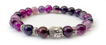 Charger l'image dans la galerie, Bracelet Bouddha Porte-Bonheur - Proposé en 9 pierres de couleurs différentes -