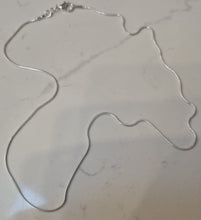 Charger l'image dans la galerie, Chaine Serpent 50 cm en Argent Massif 925ème - D1170 -