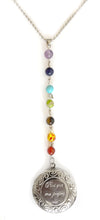 Charger l'image dans la galerie, Pendentif 7 Chakras et Porte Photo - D1254 -