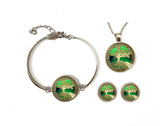 Parure Talisman Arbre de Vie - Proposé en 3 couleurs -