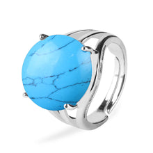 Charger l'image dans la galerie, Bague Ajustable Perle Chakras - Proposé en 8 pierres de couleurs différentes -