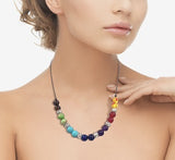 Collier 7 Chakras Doublés - C1019 -
