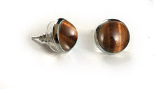 Charger l'image dans la galerie, Clous d'Oreilles en Pierre Naturelle - Proposé en 7 pierres de couleurs différentes -