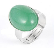 Charger l'image dans la galerie, Bague de Stabilité et Pierre Naturelle Ovale - Proposé en 7 pierres de couleurs différentes -