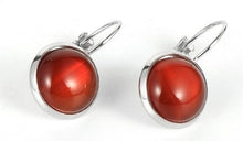 Charger l'image dans la galerie, Boucle d'Oreilles Pendantes en Pierre Naturelle - Proposé en 7 pierres de couleurs différentes -