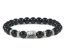 Charger l'image dans la galerie, Bracelet Bouddha Porte-Bonheur - Proposé en 9 pierres de couleurs différentes -