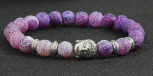 Charger l'image dans la galerie, Bracelet Bouddha Porte-Bonheur - Proposé en 9 pierres de couleurs différentes -