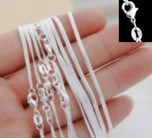 Charger l'image dans la galerie, Chaine Serpent 50 cm en Argent Massif 925ème - D1170 -