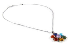 Charger l'image dans la galerie, Pendentif Fleur 7 Chakras - D1084 -