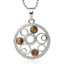 Charger l'image dans la galerie, Pendentif Talisman Porte Chance - Proposés en 4 pierres de couleurs différentes -