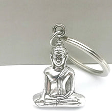 Charger l'image dans la galerie, Porte Clés Bouddha Argenté - G1064 -