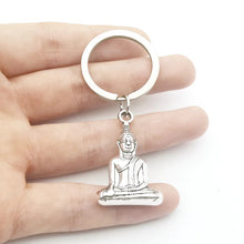Charger l'image dans la galerie, Porte Clés Bouddha Argenté - G1064 -