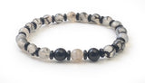Bracelet en Agate Veine de Dragon