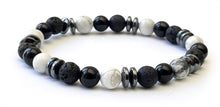 Charger l&#39;image dans la galerie, Bracelets Homme Pierres d&#39;énergie protectrice- Proposés en 3 Couleurs -
