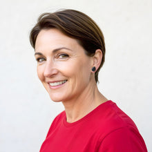 Charger l&#39;image dans la galerie, Boucles d&#39;Oreilles Goutte d&#39;Eau en Pierres Naturelles - Proposé en 3 couleurs -
