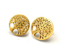 Charger l'image dans la galerie, Clous d'Oreilles Arbre de Vie - B2132 -
