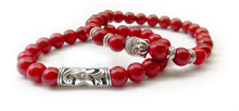 Charger l'image dans la galerie, Bracelets DUOS Bouddha/FLeur de Lotus - proposé en 4 couleurs

