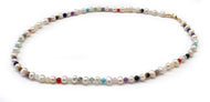 Collier Douce Harmonie Perles Blanches et Nacre 6mm - C1500 -