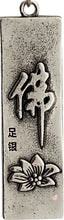 Charger l&#39;image dans la galerie, Pendentif Bouddha &amp; Symboles tibétains - D1375 -
