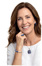 Charger l'image dans la galerie, Boucles d'Oreilles Goutte d'Eau en Lapis Lazuli - B2124 -
