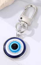 Charger l'image dans la galerie, Porte Clés mousqueton Oeil Bleu de Nazar - G2007 -
